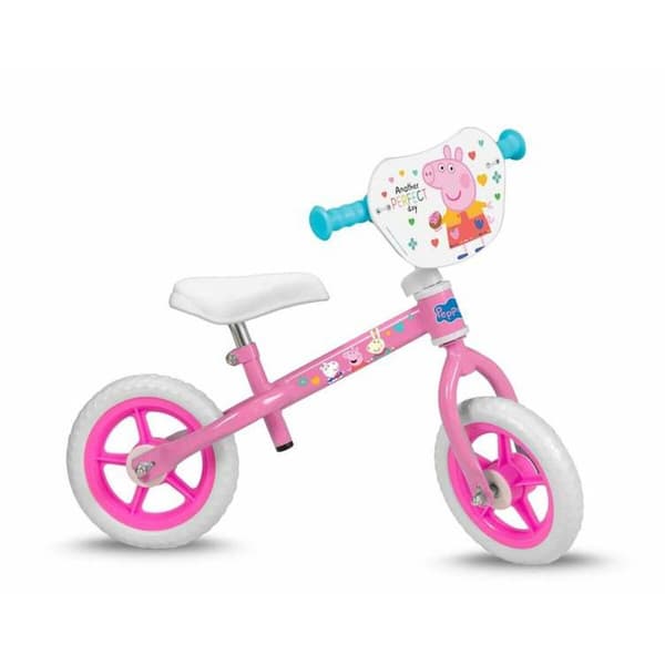 Børnecykel Peppa Pig   10" Pink + 2 år