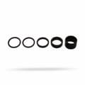 Miniatyrbild 1 av 2: Distanselement i nylon Shimano PR320492 Svart (4 pcs)