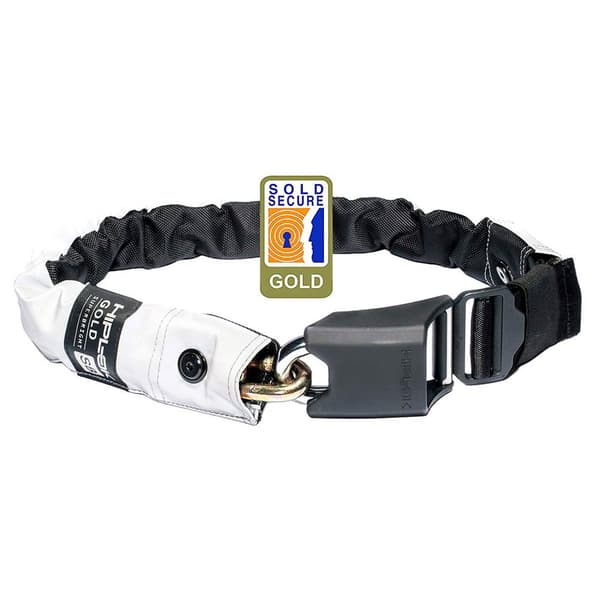 Hiplok Gold Ketjulukko Musta 12 x 850 mm