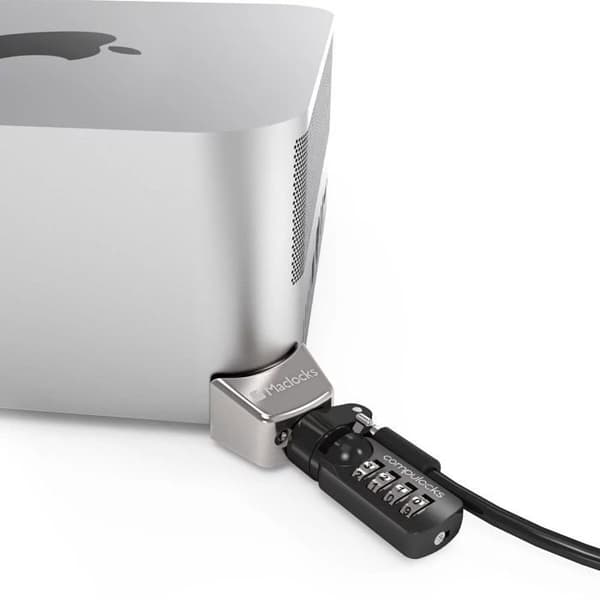 Compulocks Ledge kabellås Svart, Silver