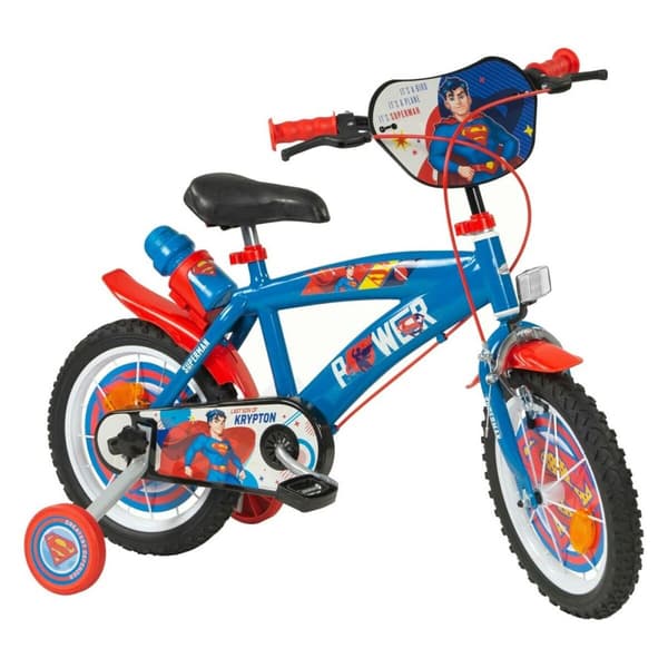 Barnesykkel Superman Superman Flerfarget 14"