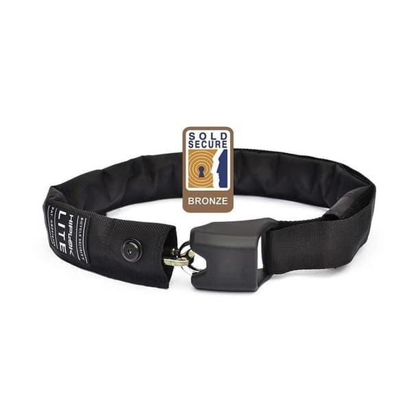 Hiplok Lite Anti-Theft Unisex Vuxen, Svart, M - HLLT1AB
