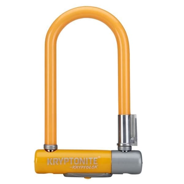 Kryptonite Kryptolok U Lock - Gul/Silver - 8,2x17,8 cm