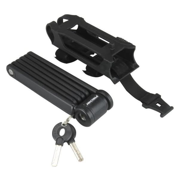 Fällbara kedjor - Ej specificerad - 85 cm - Stål - 2 nycklar - Antiglidande velcofäste