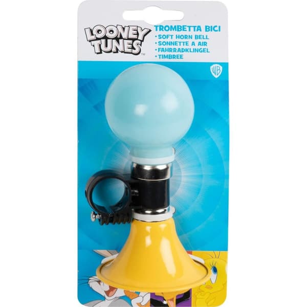 Ringeklokke til børnecykel Looney Tunes CZ10966 Gul