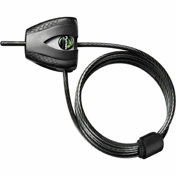 Kaapeli riippulukolla Master Lock 8417DPRO Musta