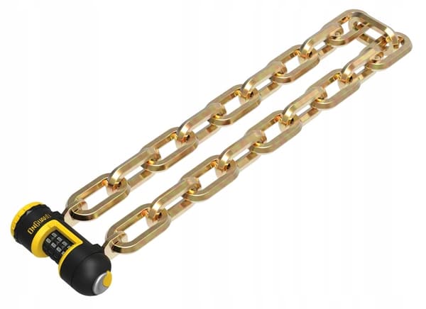 OnGuard 8125 cykellåskæde 120x4 med kode