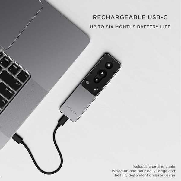 ST-BTPR1M SATECHI R1 BLUETOOTH PRESENTATIONSFJÄRR, GRÅ