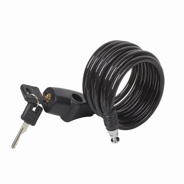 Cykellåskabel - MASTER LOCK - 8126EURDPRO - 1,8 m - Twisted Steel - Nyckel ingår