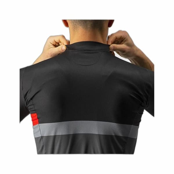 Cykeltrøje Castelli A Blocco Sort - S