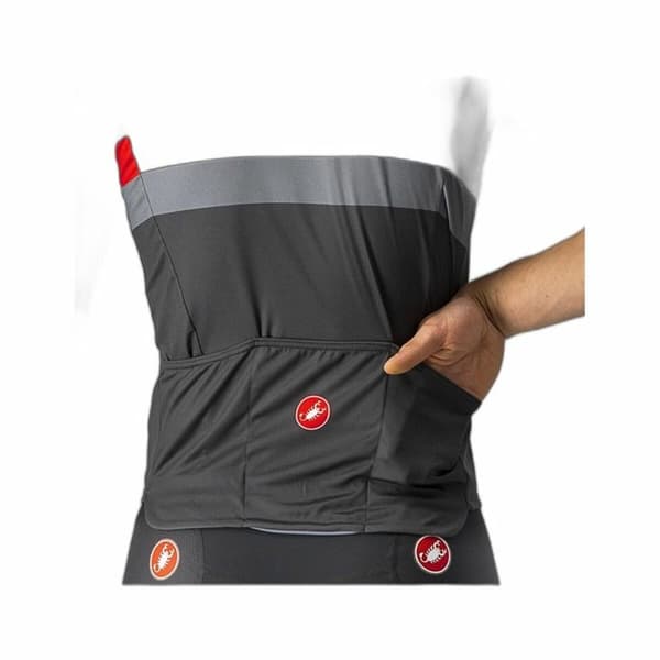 Sykkeldrakt Castelli A Blocco Svart - S