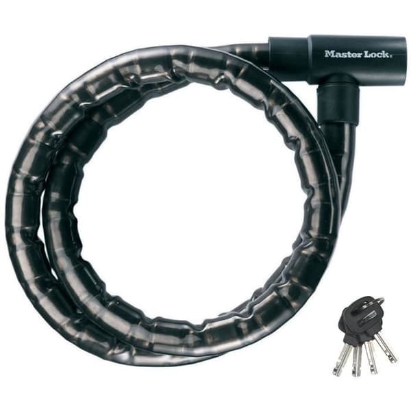 Master Lock 8115EURDPS Steel Keyed Kabellås - Svart