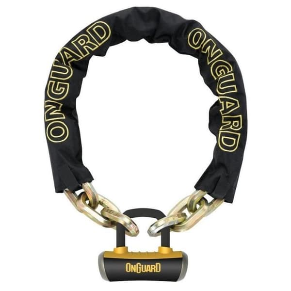 Onguard Beast 8016 U kedjelås - svart - 110 cm x 14 mm