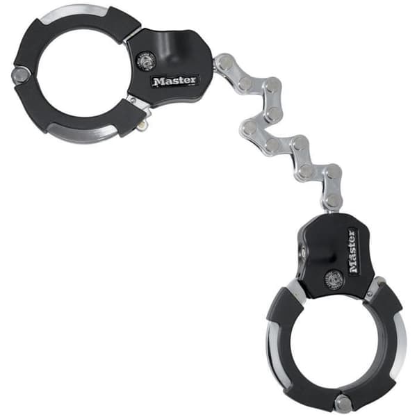 Antivol Masterlock Menotter Antivol Street Cuff i förkromat stål