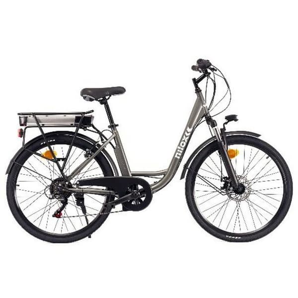 Elcykel Nilox J5 PLUS Grå 346 w 9600 mAh 26"
