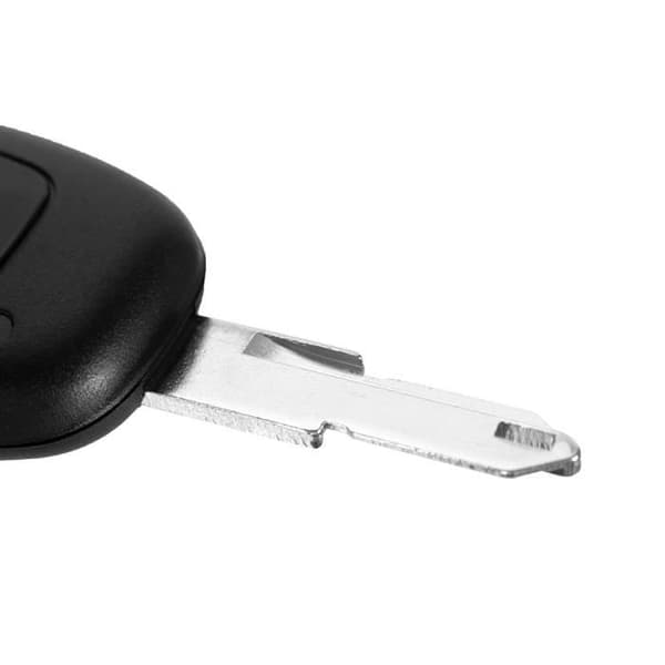 "Nyckel med fjärrkontroll för Renault Kangoo Master Trafic - 2 knappar - Modell med batterifack - Plip fjärrkontroll Phonillico®"