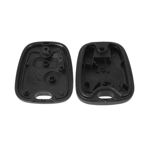 Coque Nyckel för Peugeot 107 207 307 Citroen C1 C2 C3 - Plip nyckel fjärrkontroll 2 Knappar Blad utan Spår Phonillico®