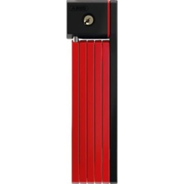 Fällbart cykellås - ABUS - CD1001A Slot Bordo 5700/80 - Röd - Fritidscykel - Blandat - Vuxen