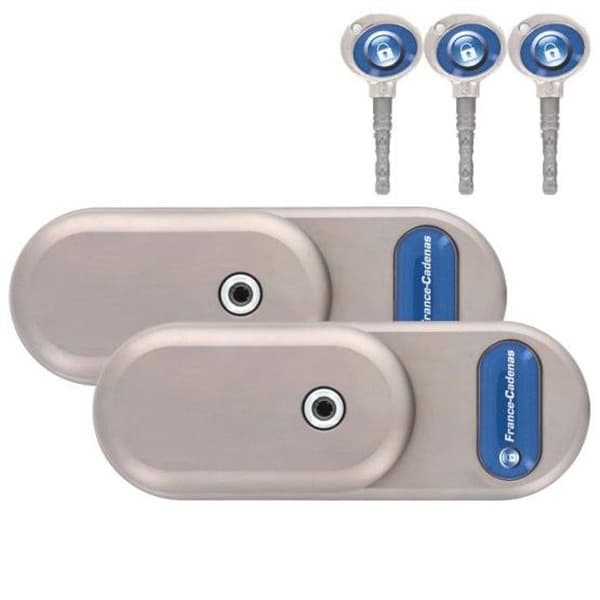 Serurr antivol för transportfordon Gatelock Van Block Shaft dubbel | BLS_GATELOCK2 - Daken