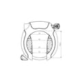 Miniatyrbild 3 av 3: ABUS CYKELBLOK 5955 R OE PRO SHIELD XPLUS