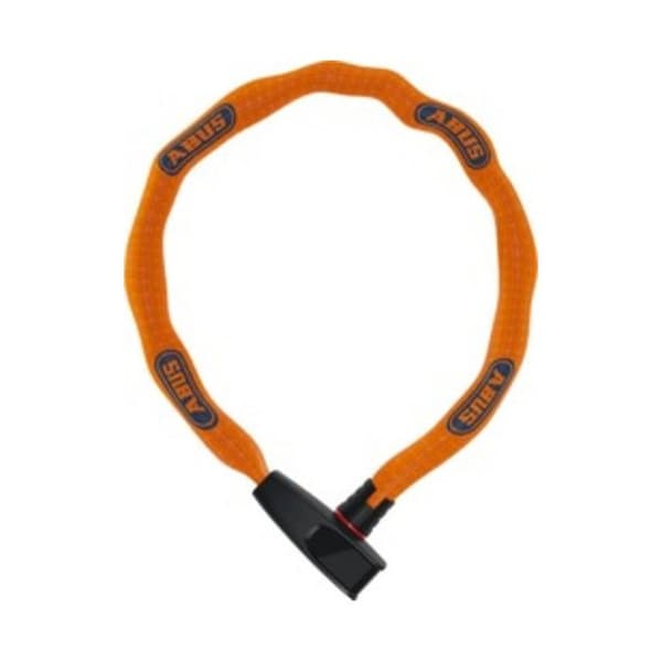 Kedjespärr - ABUS - Catena 6806K - Härdat stål - Textilskydd - Färg Fluo Orange