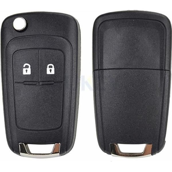 Fjärrkontrollsnyckel med 2 knappar för Opel-Vauxhall Mokka Adam Astra J Zafira C Corsa D E Insignia Cascada Meriva Karl VIVA