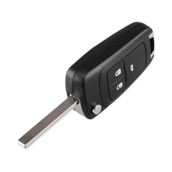 Nyckelskal, KEYYOU Ersättningsfjärrkontroll med 3 knappar Nyckelskalsfodral för Opel Vauxhall Insignia Astra J nyckel