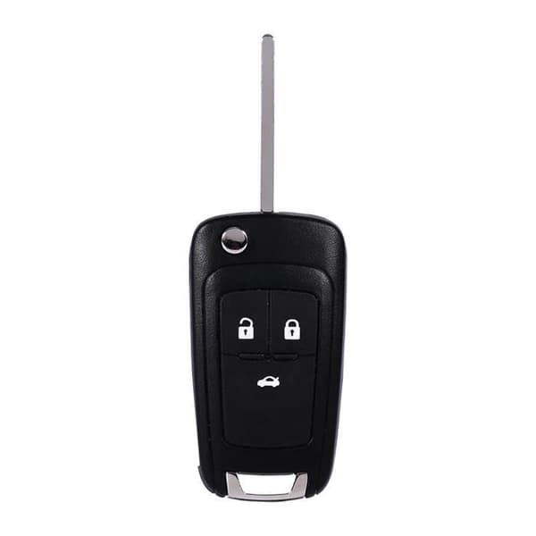 Reservdel för Fjärrkontroll Nyckel med 3 Knappar för Vauxhall Opel Zafira Astra Insignia Holden (Svart)