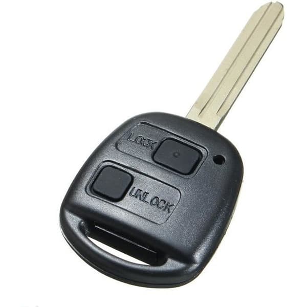 2-Knapps Fjärrnyckelskal För Toyota RAV4 Camry Corolla Prado Avalon