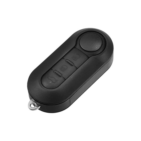 Nyckelskal X AUTOHAUX för Fiat 500 500X 500L Plip Fjärrkontroll 3 Knappar Byteslåda med Kniv