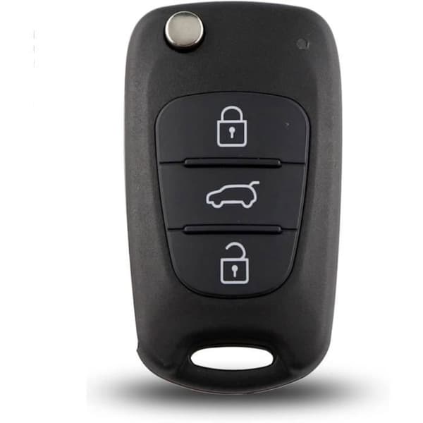 ENERGY 01-3 Knappar Nyckelskal kompatibel Hyundai i20 ix35 i30 ix20 i30 Elantra Veloster KIA Ceed Picanto Rio Soul Sportage Venga - L