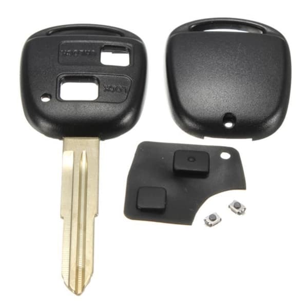 Coque fjärrkontroll Plip knapp för TOYOTA Yaris Celica Colorado + platta + 2 switchar