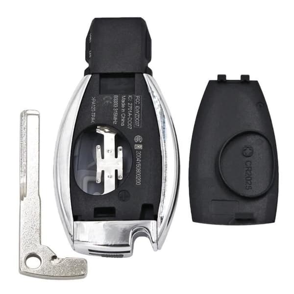 Byt av fodral för bilnyckel med fjärrkontroll för Mercedes Benz, BGA, NEC, W203, W204, W205, W210, W211, W212, W221, W222