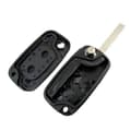 Miniatyrbild 2 av 2: Folding key skal RENAULT MASTER TRAFIC KANGOO CLIO Funknyckel 2 knappar