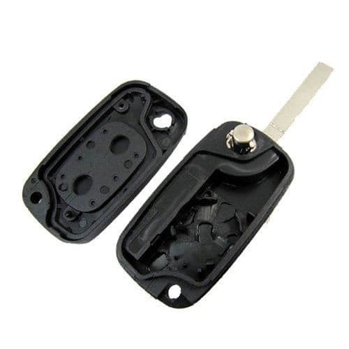 Folding key skal RENAULT MASTER TRAFIC KANGOO CLIO Funknyckel 2 knappar