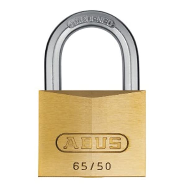 Kedjor - ABUS - 65-50 - Massivt mässing - Stålhandtag - Dubbel låsning