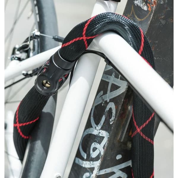 ABUS IVY 9210/85 kedjelås - svart - Härdat stål - Fritidscykel - Vuxen - Herr