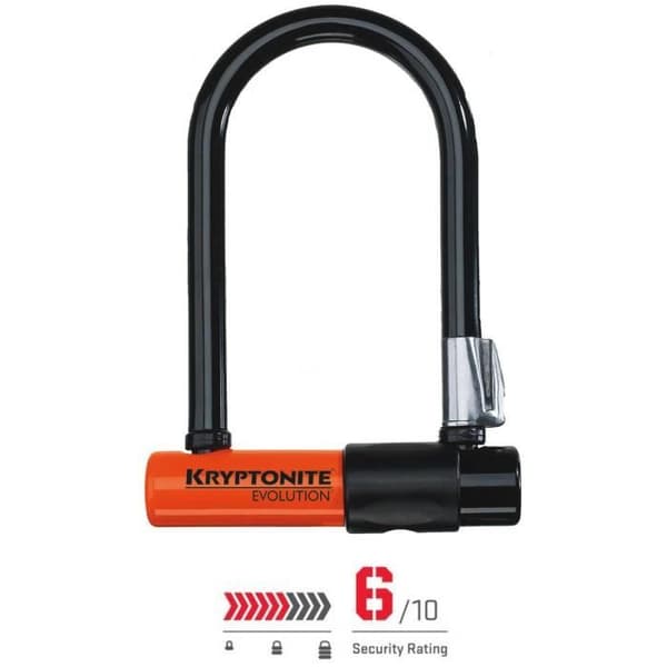 Kryptonite KryptoLok Mini-7 U-Lock - Svart - Skyddsnivå 6