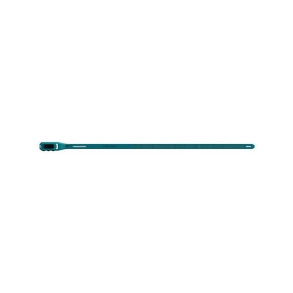 HipLok Z-Lok Pansar Återanvändbart Tie Bike Lock - 40cm Cyan