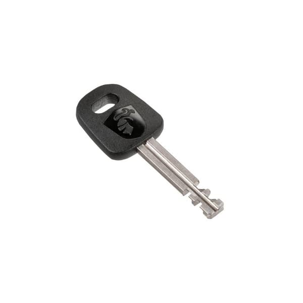 Kedjehänglås - AXA - Absolut - 9 mm - 110 cm - Stål/Svart Polyester