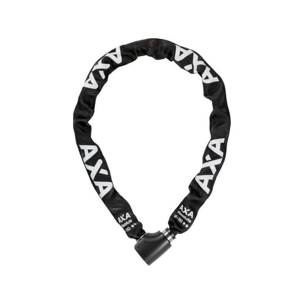 Kedjehänglås - AXA - Absolut - 9 mm - 110 cm - Stål/Svart Polyester