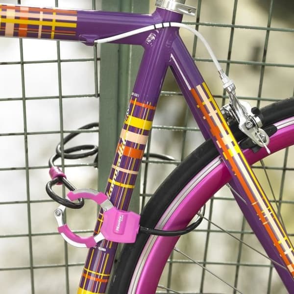 Master Lock 8275EURDPRO Nøglelås med håndjern - 1m - Ideel til scootere - Sort