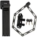Miniatyrbillede 1 af 6: Foldbar cykellås - MASTER LOCK - 8333EURDPRO - Hærdet stål, 3 nøgler, certificeret, støtte inkluderet