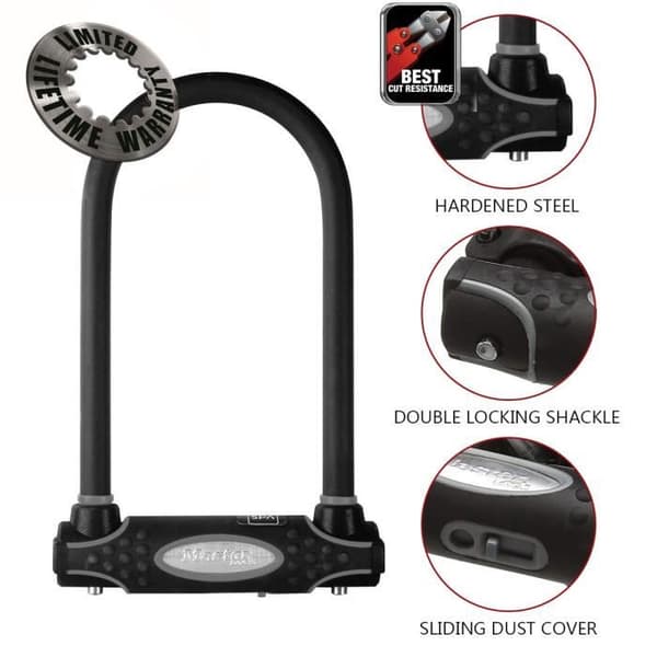 Master Lock U-formet hængelås med stålbøjle 11 cm 8195EURDPRO