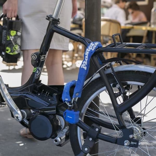 MASTER LOCK cykelkædelås med nøgle - ideel til cykler, elcykler, mountainbikes og mere