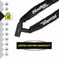 Pikkukuva 2 / 4: Avainriippulukko Master Lock Musta 90 cm