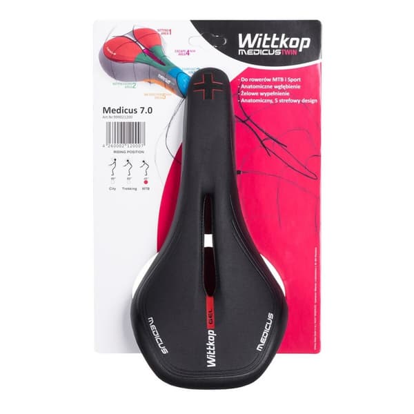 Sadel Wittkop Medicus Twin 7.0 Grøn