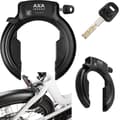 Miniatyrbillede 1 af 8: Cykellås Hjullås AXA Imenso Stor Ring Med Adapter Original