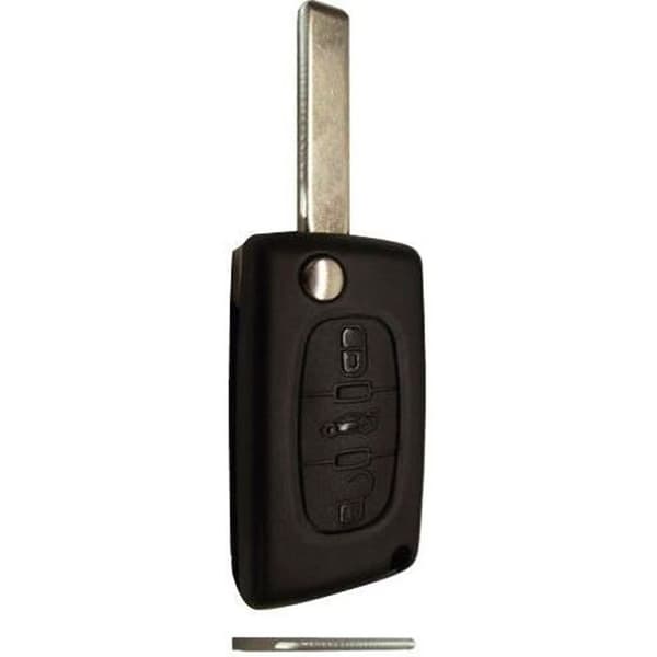 Nyckelskal kompatibelt med PEUGEOT 107 207 307 407 607 308