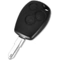 Miniatyrbild 1 av 4: Coque nyckel för Renault Trafic Master Clio Kangoo Opel Movano Vivaro - 3 Knappar - Plip-fjärrkontroll Phonillico®
